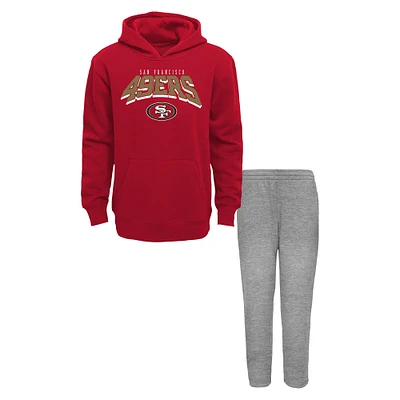 Ensemble sweat à capuche et pantalon de survêtement en polaire Dynamic Duo pour tout-petit des 49ers San Francisco