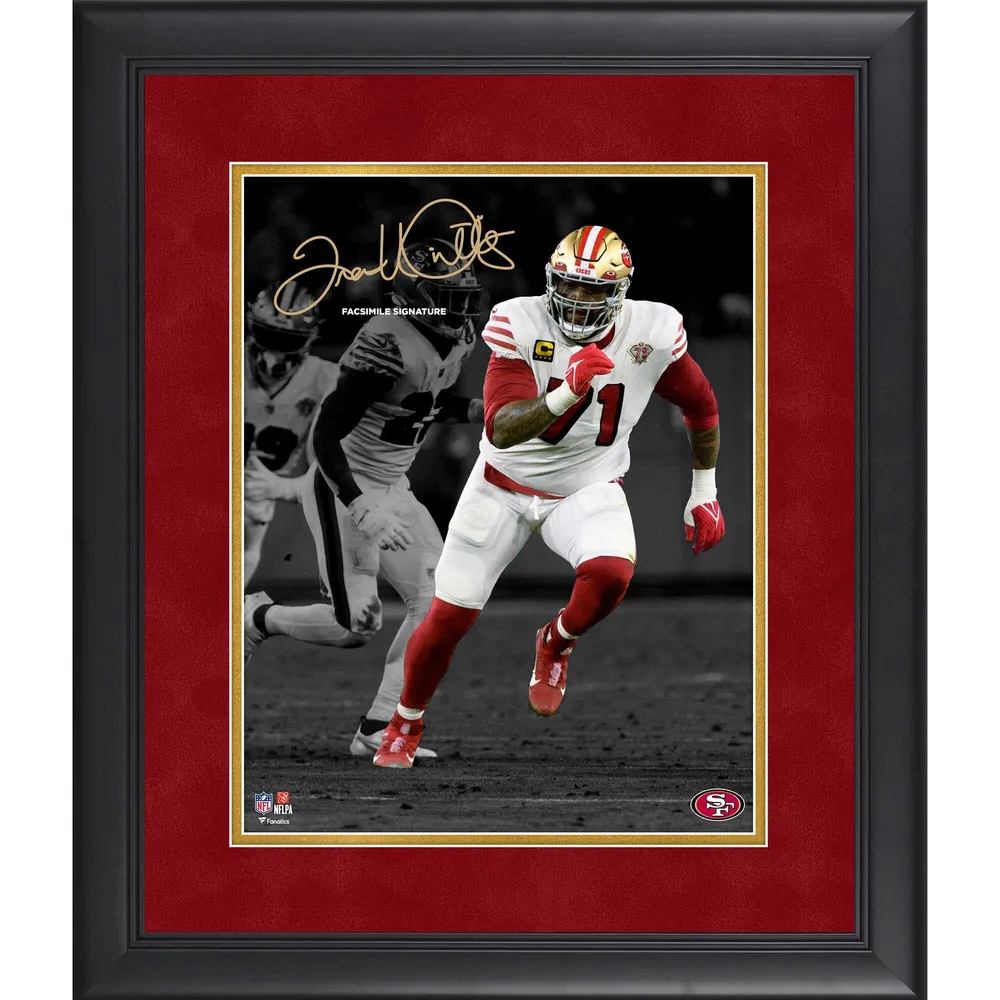 Lids Trent Williams San Francisco 49ers Fanatics Authentic Facsimile  Signature Framed 11' x 14' Spotlight Photograph
