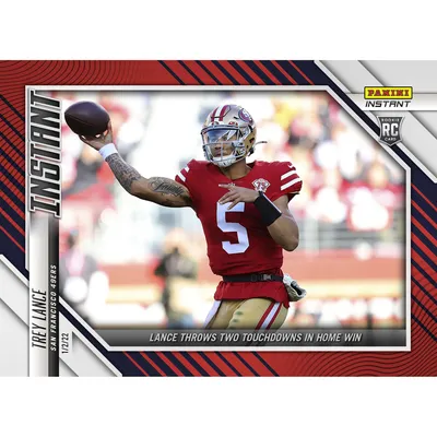 Trey Lance San Francisco 49ers Autographed 2021 Panini Donruss