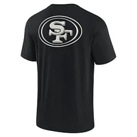 Unisex Black San Francisco 49ers Elements Super Soft Short Sleeve T-Shirt