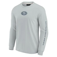 Unisex Fanatics  Gray San Francisco 49ers Elements Strive Long Sleeve T-Shirt