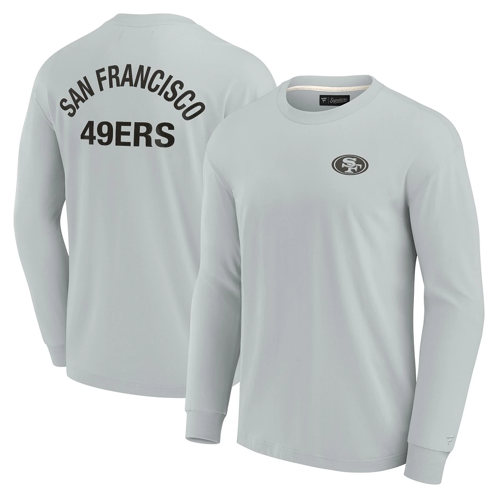 Unisex Fanatics San Francisco 49ers Elements Super Soft Long Sleeve T-Shirt