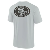 Unisex Fanatics Gray San Francisco 49ers Elements Super Soft Short Sleeve T-Shirt