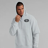 Sweat à capuche unisexe Fanatics gris San Francisco 49ers Sleek Elements