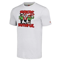 T-shirt triple mélange unisexe Homage Grey San Francisco 49ers Holiday