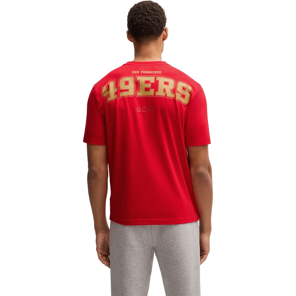 T-shirt unisexe Hugo Boss Scarlet Brady des San Francisco 49ers