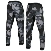 Pantalon de jogging camouflage unisexe The Wild Collective San Francisco 49ers noir