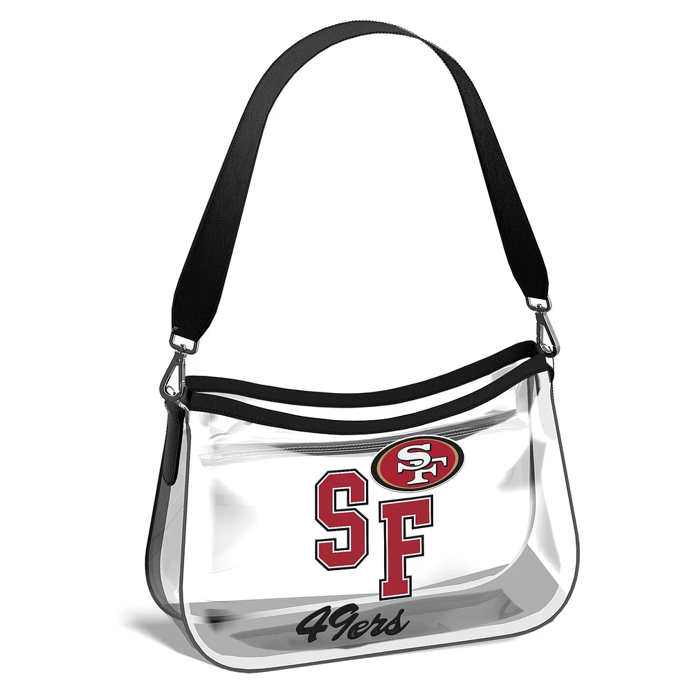 WEAR by Erin Andrews San Francisco 49ers Clear Stadium Mini Purse