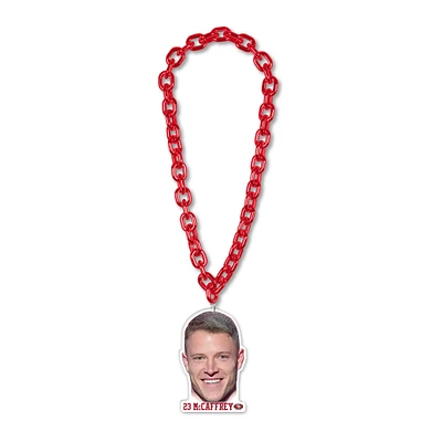 WinCraft Christian McCaffrey San Francisco 49ers Big Chain Necklace