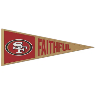 San Francisco 49ers WinCraft 13" x 32" Slogan Pennant