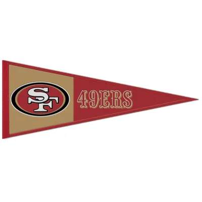 San Francisco 49ers WinCraft 13" x 32" Wool Primary Logo Pennant