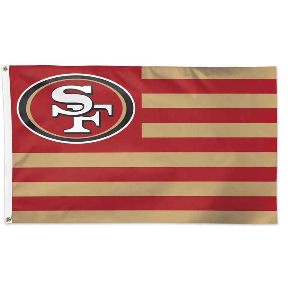 Lids San Francisco 49ers WinCraft 3' x 5' White 1-Sided Deluxe