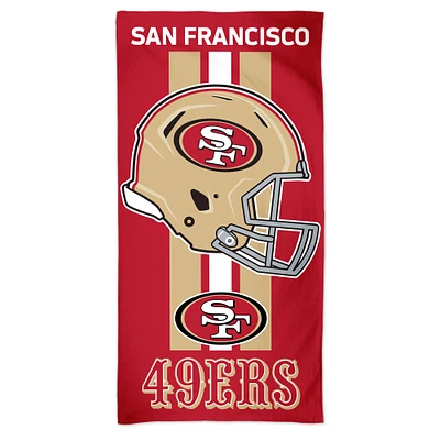 WinCraft San Francisco 49ers 30" x 60" Fiber Beach Towel