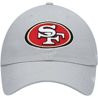 Casquette réglable secondaire San Francisco 49ers Miata Clean Up '47 grise pour femme