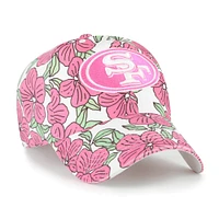 Casquette ajustable blanche San Francisco 49ers Florentina Clean Up pour femme '47