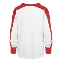 Women's '47 White San Francisco 49ers Premier Caribou Long Sleeve T-Shirt