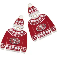 San Francisco 49ers BaubleBar Women's Sweater Earrings