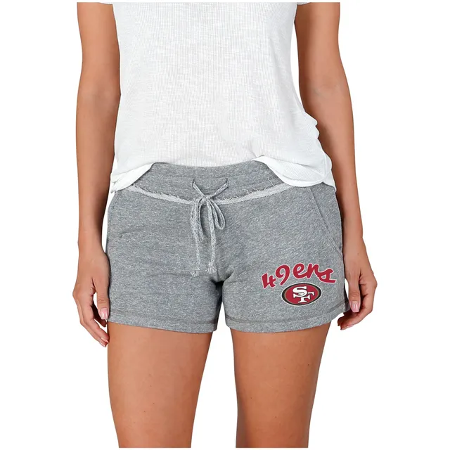 Lids San Francisco 49ers WEAR by Erin Andrews Women's Bike Shorts - Black