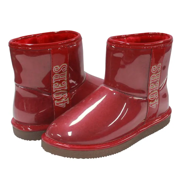 San Francisco 49Ers Football Men Leather Boots