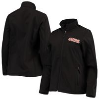 Women's Dunbrooke Black San Francisco 49ers Sonoma Softshell Full-Zip Jacket