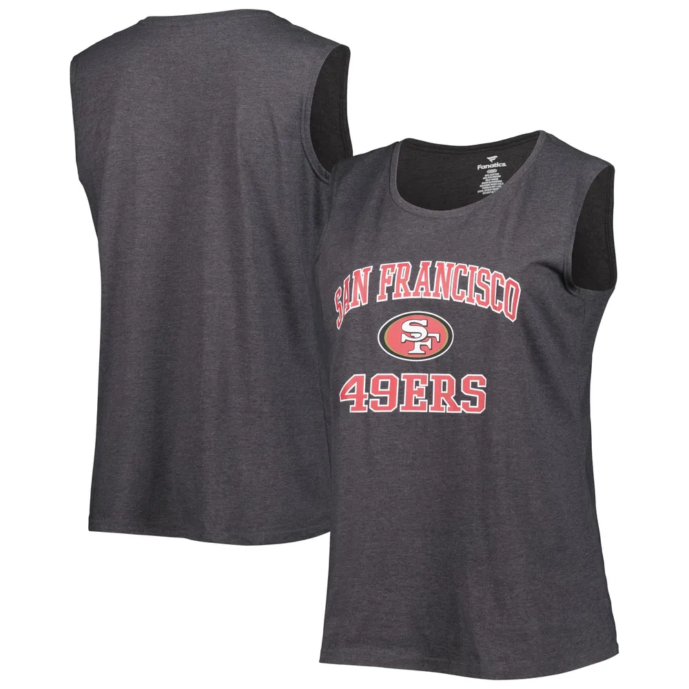 Lids San Francisco 49ers Fanatics Branded Women's Plus Tank Top