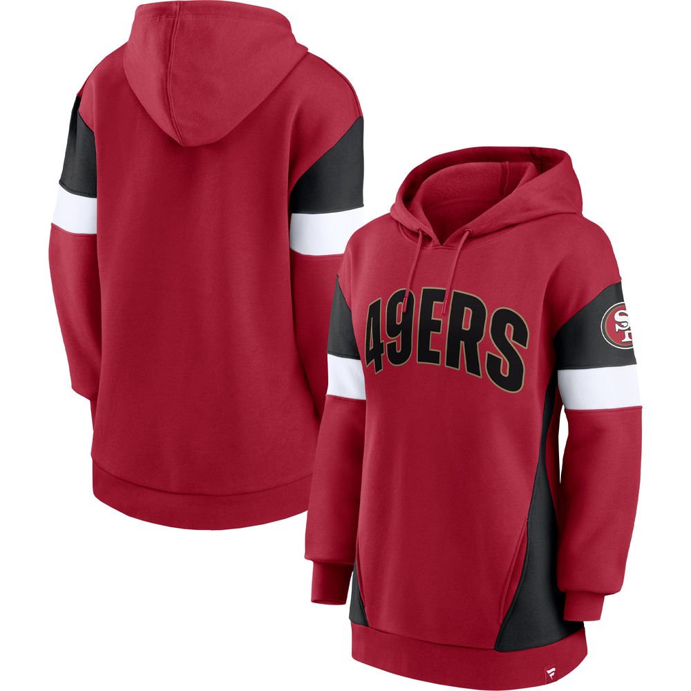 San Francisco 49ers Youth Team Logo Pullover Hoodie - Scarlet