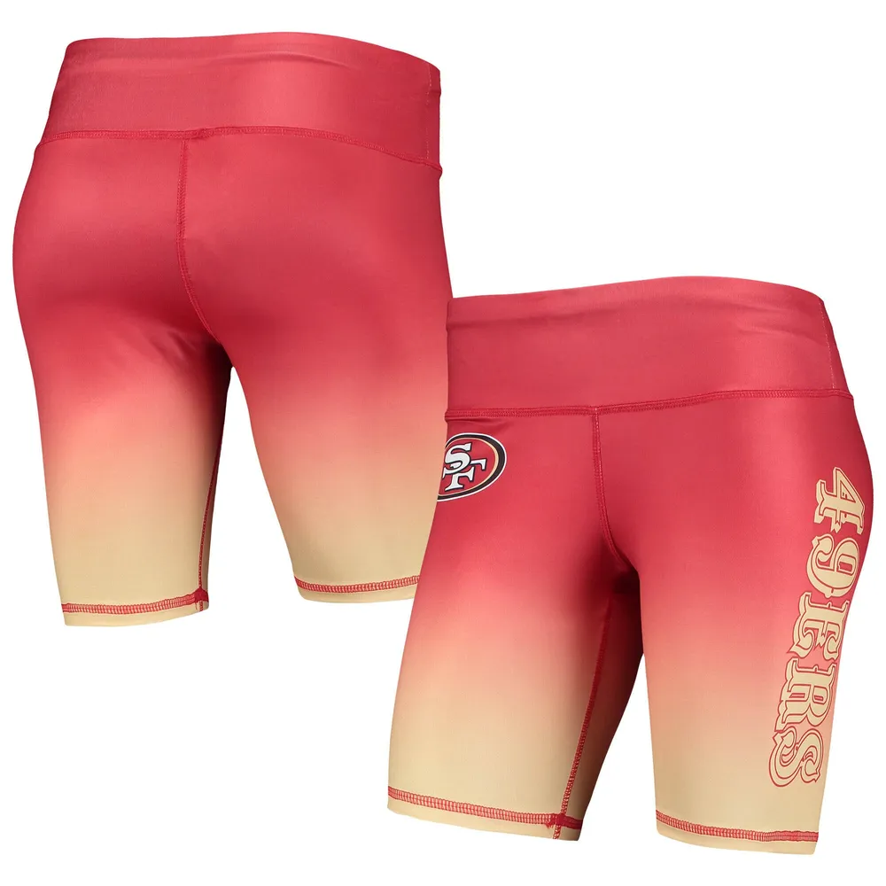 FOCO Women's Scarlet San Francisco 49ers Tie-Dye Leggings - Macy's