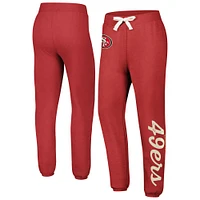 Pantalon en molleton pour femme G-III 4Her by Carl Banks Scarlet San Francisco 49ers Scrimmage