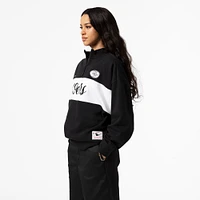 Veste zippée quart de tour noire Mitchell & Ness San Francisco 49ers pour femme