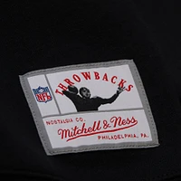 Veste zippée quart de tour noire Mitchell & Ness San Francisco 49ers pour femme