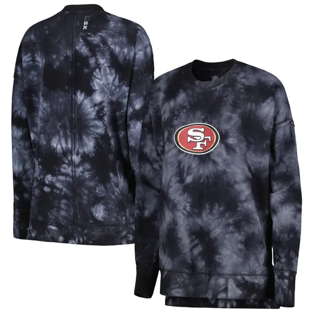 Lids San Francisco 49ers New Era Tie-Dye Long Sleeve T-Shirt - Black