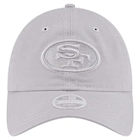 Women's New Era Gray San Francisco 49ers Color Pack 9TWENTY Adjustable Hat