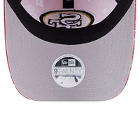 Women's New Era Scarlet San Francisco 49ers Paisley 9TWENTY Adjustable Hat