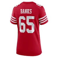 Women's Nike Aaron Banks  Scarlet San Francisco 49ers Game Jersey