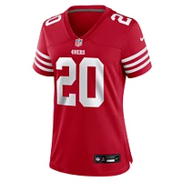 Maillot de match Nike Ambry Thomas Scarlet San Francisco 49ers pour femme