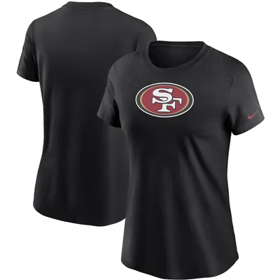San Francisco 49ers Nike Women's Logo Essential T-Shirt - Black