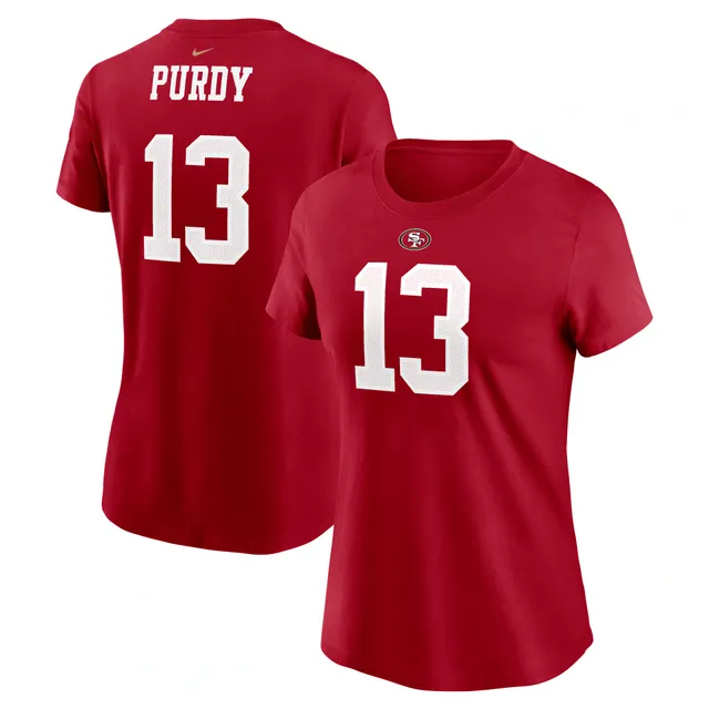 Brock Purdy San Francisco 49ers Nike Player Name & Number T-Shirt - Scarlet