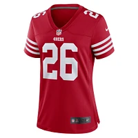 Maillot de match l'équipe Nike Chase Lucas Scarlet des San Francisco 49ers pour femme