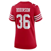 Maillot de match Nike Curtis Robinson Scarlet San Francisco 49ers pour femme