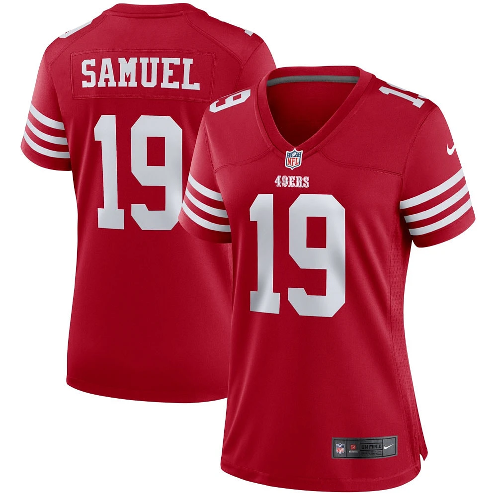 Maillot de joueur Nike Deebo Samuel Scarlet San Francisco 49ers pour femme