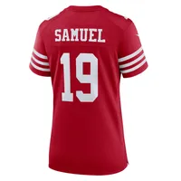 Maillot Nike Deebo Samuel Scarlet pour femme des San Francisco 49ers Team Game Player