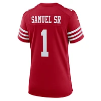 Maillot de match Nike Deebo Samuel Sr Scarlet San Francisco 49ers pour femme