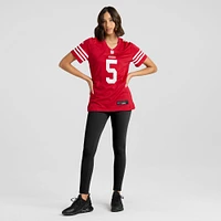 Maillot de match Nike Demarcus Robinson Scarlet des San Francisco 49ers pour femme