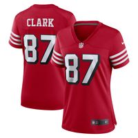 Women's Nike Dwight Clark Scarlet San Francisco 49ers Alternate Game Jersey