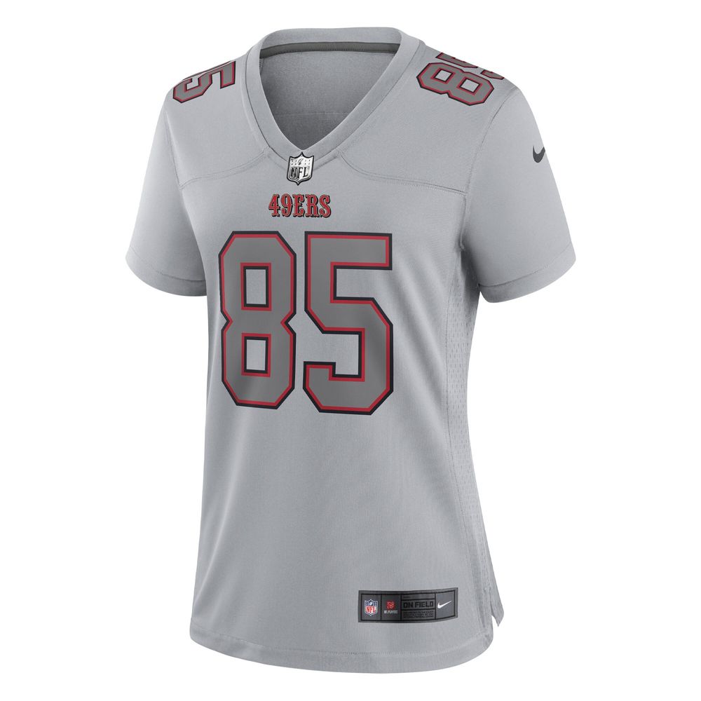 Youth Nike George Kittle Gray San Francisco 49ers Atmosphere Game Jersey