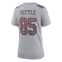 Youth Nike George Kittle Gray San Francisco 49ers Atmosphere Game Jersey