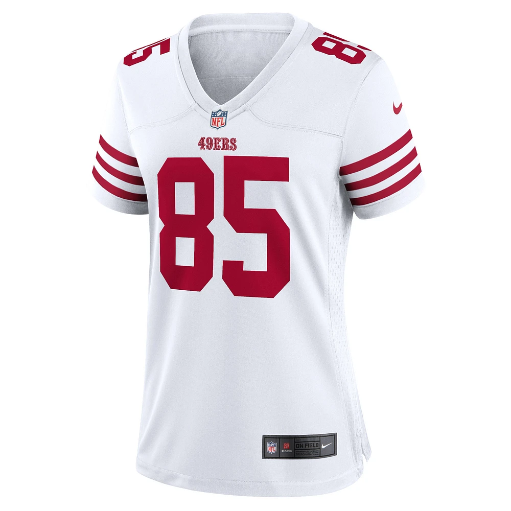 Women's Nike George Kittle White San Francisco 49ers Game Player Jersey