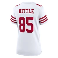 Women's Nike George Kittle White San Francisco 49ers Game Player Jersey