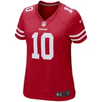 Maillot Nike Jimmy Garoppolo Scarlet pour femme des San Francisco 49ers Game Player