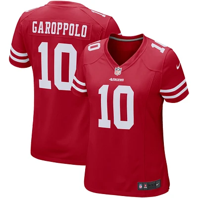 Women's Nike Jimmy Garoppolo Scarlet San Francisco 49ers Game Player Jersey